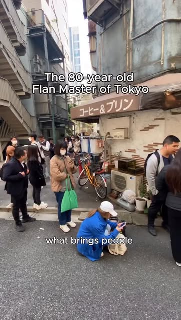 Tokyo's Iconic Flan Pudding Experience