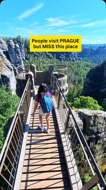 Bohemian Switzerland National Park and Bastei Bridge
