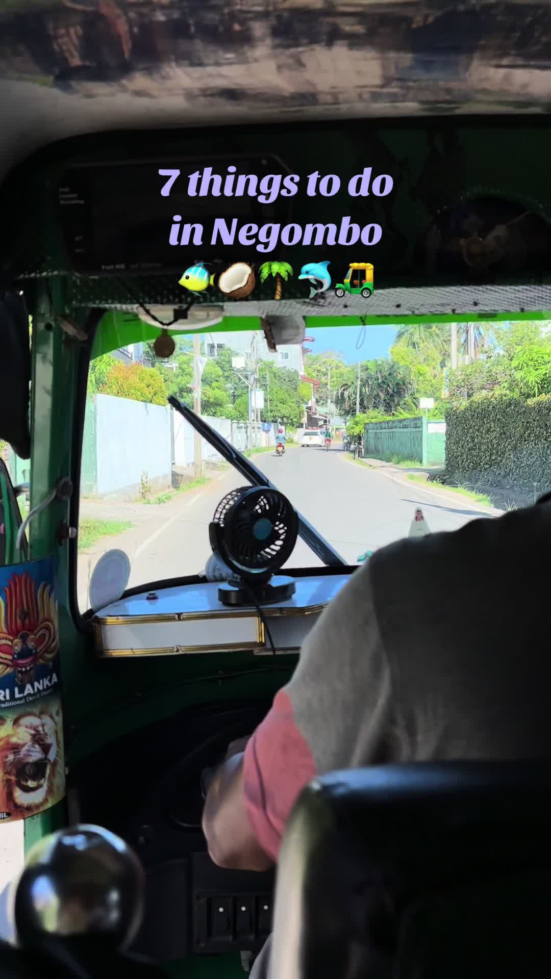 Negombo's Beach, Churches, Temple, and Market
