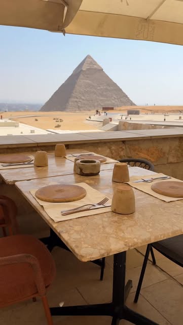 Giza Restaurants With Pyramid Views
