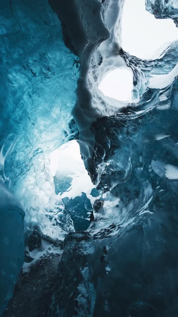 Katla Ice Cave Beneath Iceland's Powerful Volcano