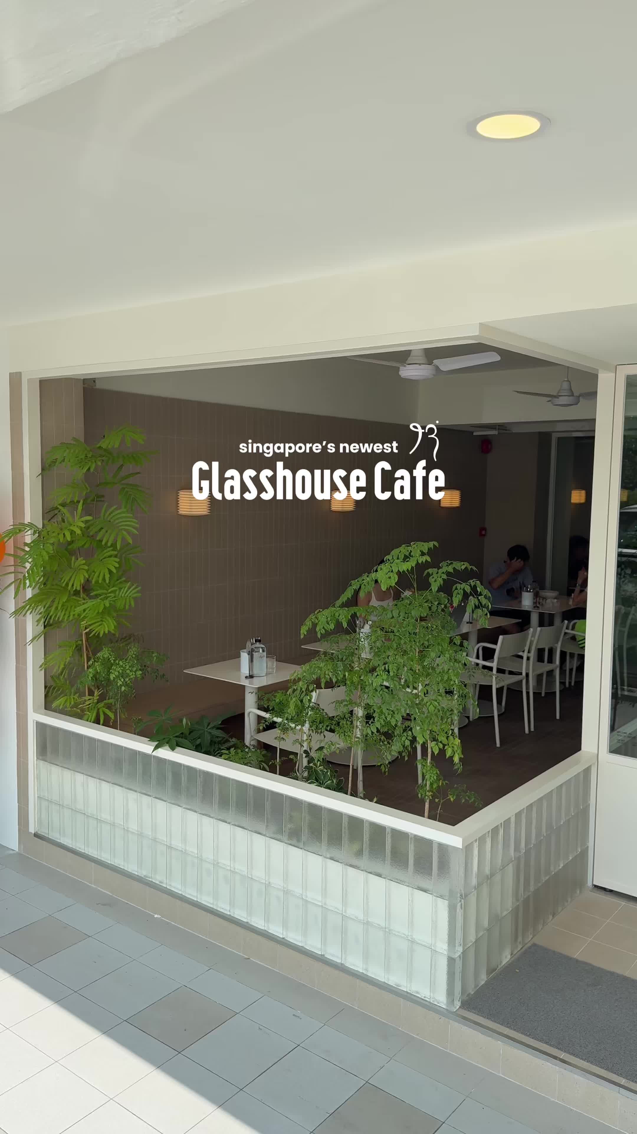 Glasshouse Cafe Extension In Singapore