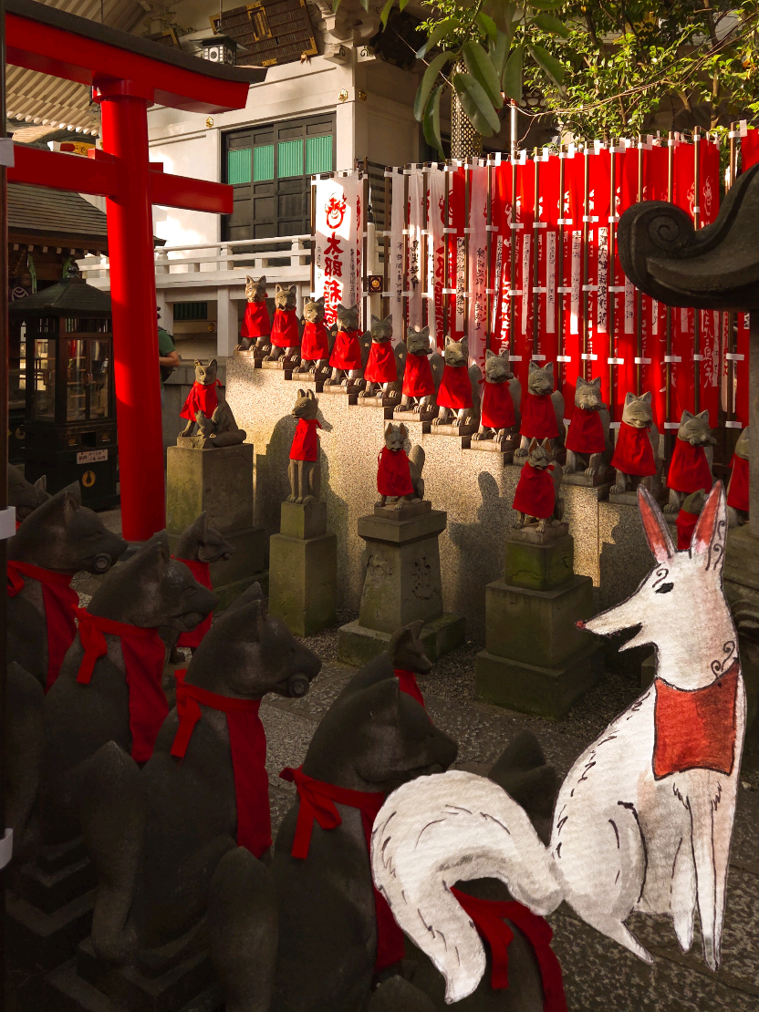Tokyo's Hidden Fox Temple Offers Tranquil Escape