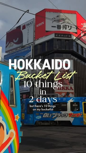 Exploring Ten Sapporo Attractions