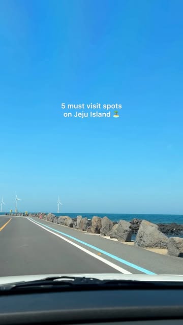 Jeju Island's Natural Wonders and Scenic Coastal Spots
