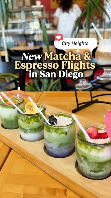 Ryan Bros Coffee's Seasonal Matcha & Espresso Flights