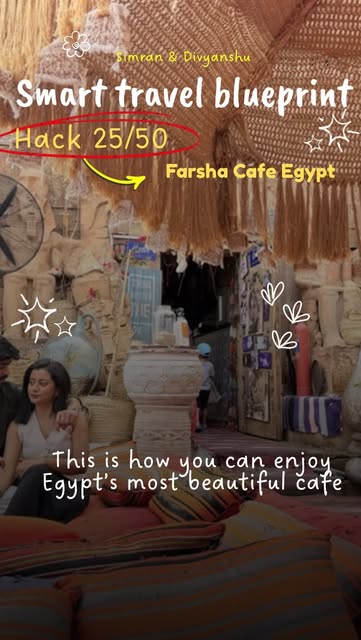 Egyptian Travel Hotspots and a Cafe's Sunset Secret