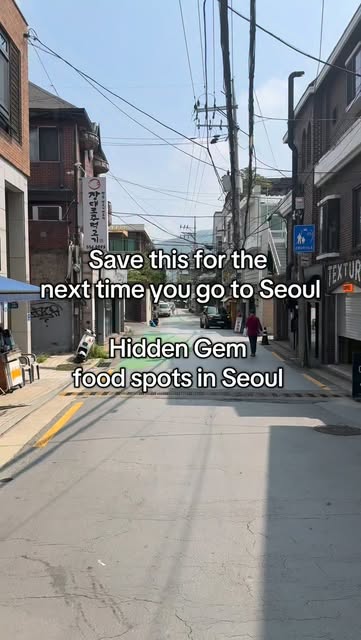 Hidden Gem Eateries in Seoul
