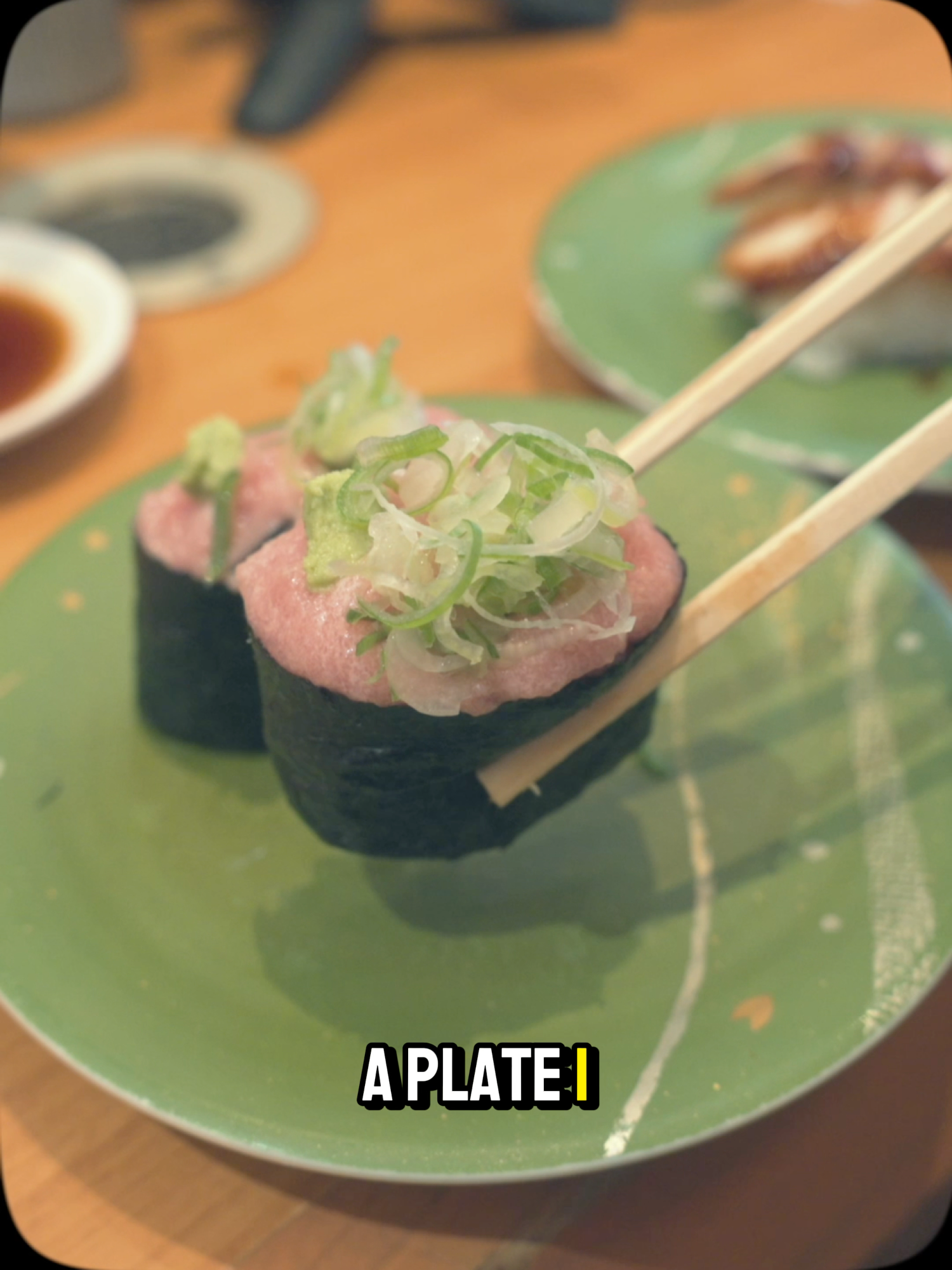 Shinjuku's Affordable Conveyor Belt Sushi Gem