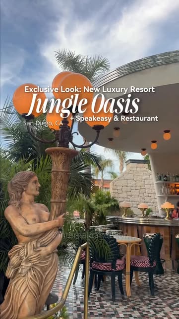 San Diego Resort Features Jungle Oasis and Speakeasy