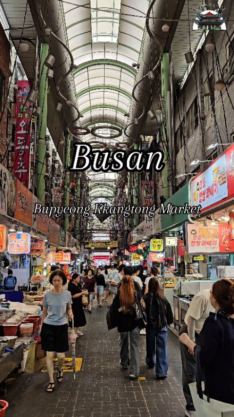 Bupyeong Kkangtong Market: Busan's Lively Food Hub