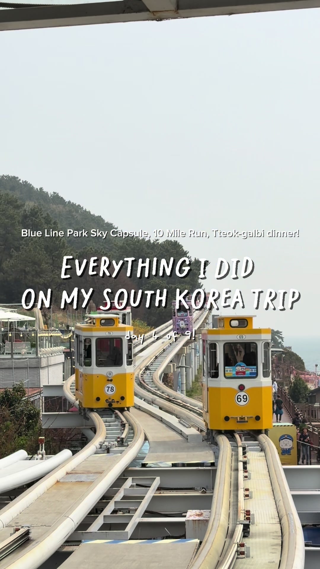 Busan Beach Run, Blue Line Park, and Local Eateries