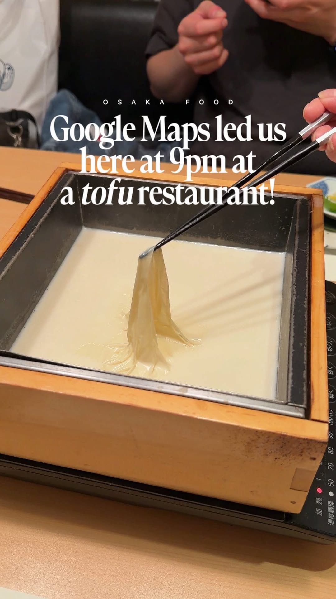 Osaka Tofu Restaurants Offer Creative Set Menus
