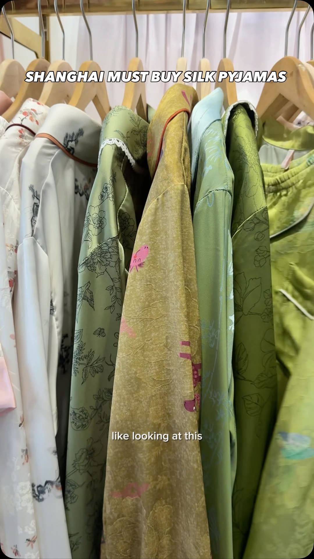 Shanghai Market and Garden Silk Pajama Haul