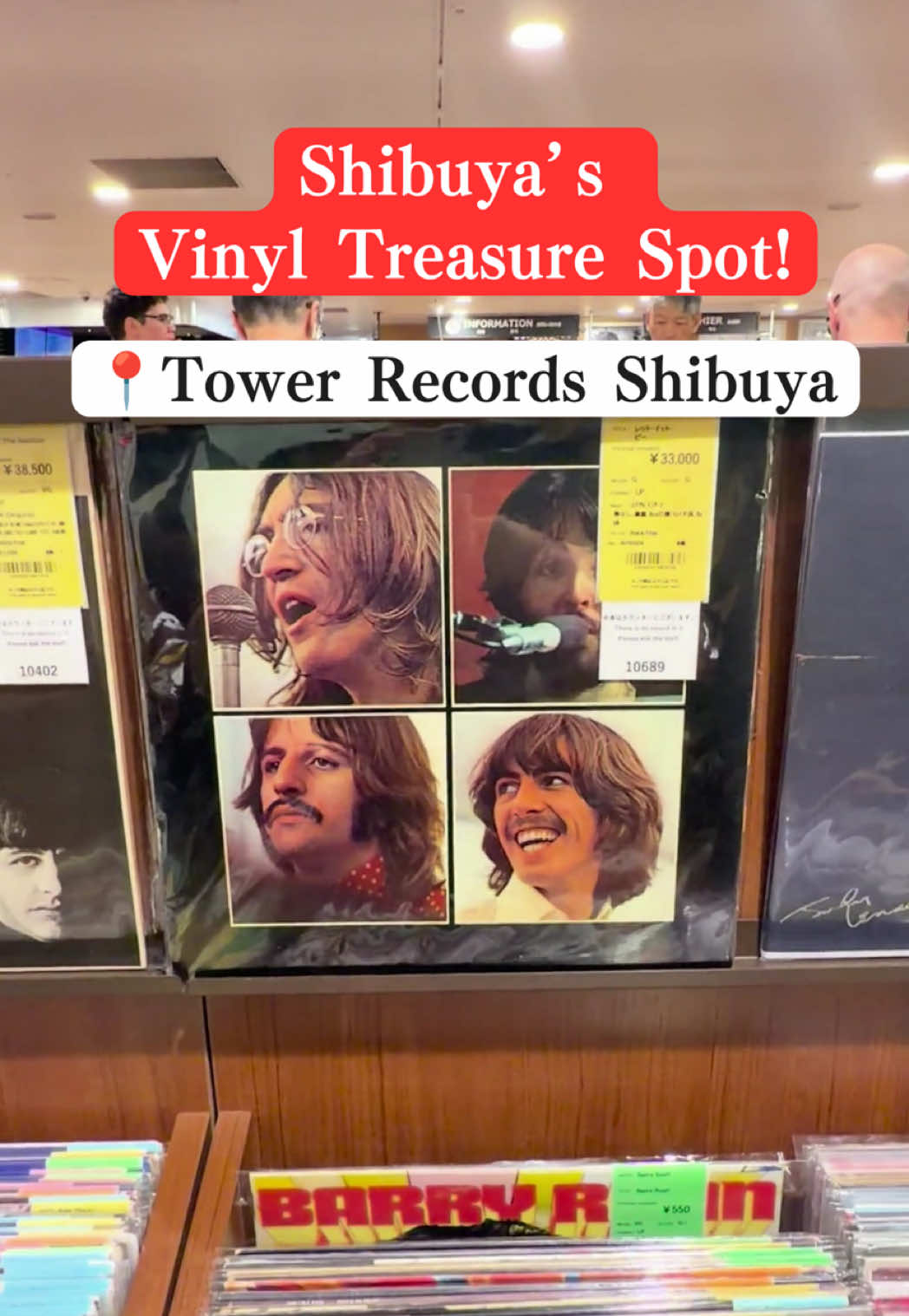 Tower Records Shibuya Offers Extensive Vinyl