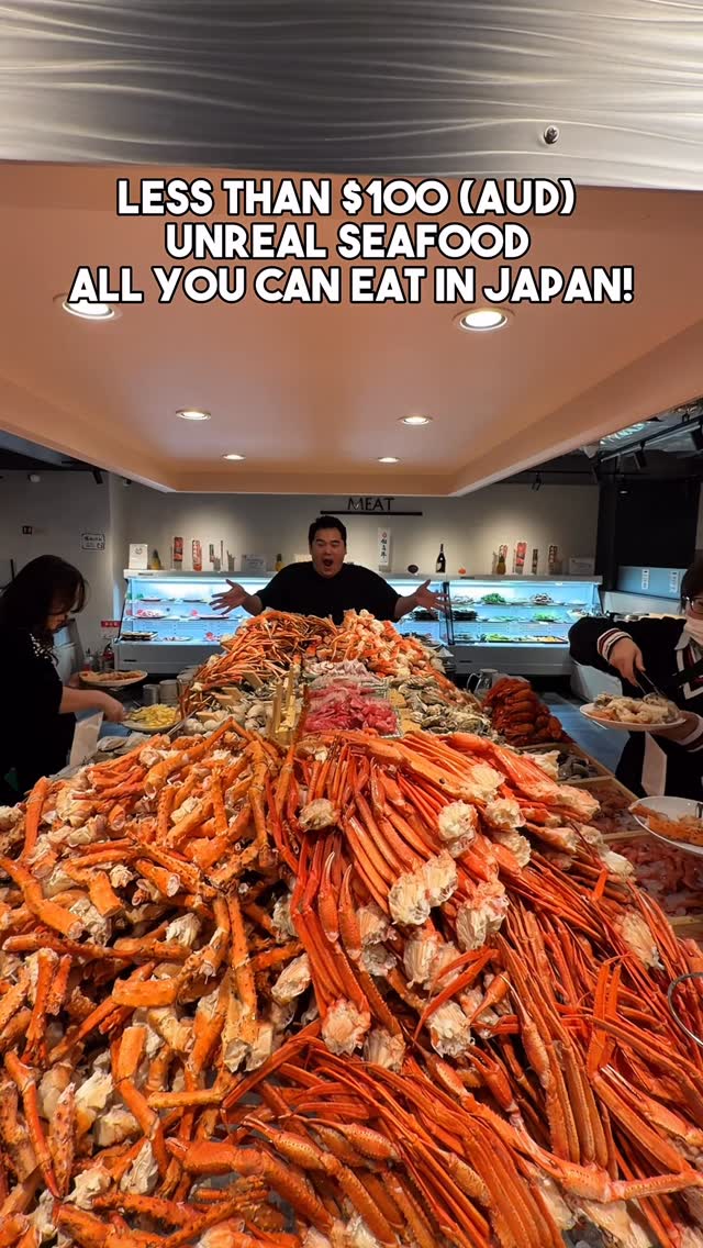 Seafood Buffet Extravaganza In Japan