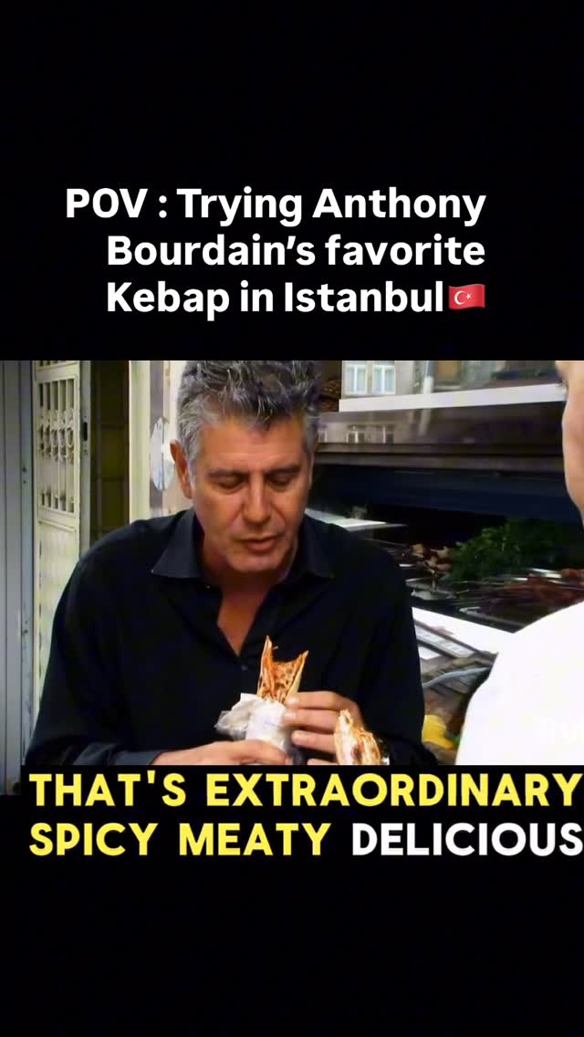Anthony Bourdain's Istanbul Street Food Stop