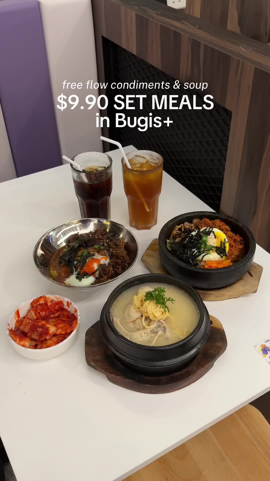 All-Day Set Meals at Bugis+ and Kallang