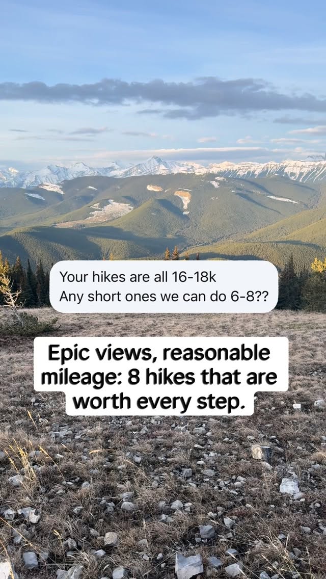 Seven Kananaskis Hikes With Mountain Views