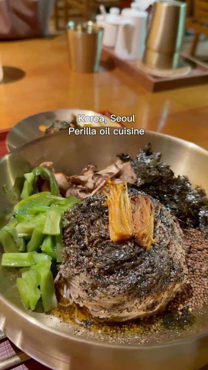 Apgujeong Sanghoe: Perilla Oil Delights In Seoul