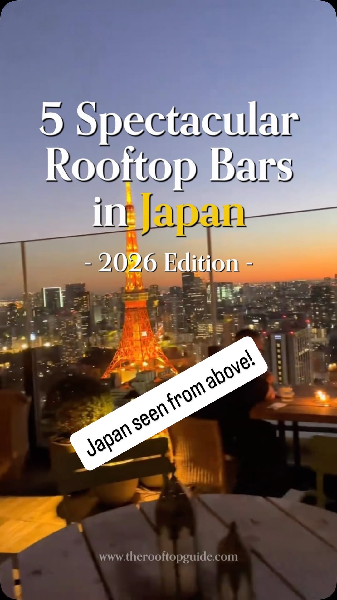 Japan's Top Five Rooftop Bars