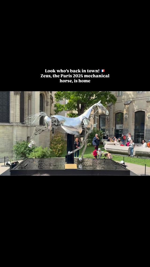 Zeus Mechanical Horse Returns to Paris Museum