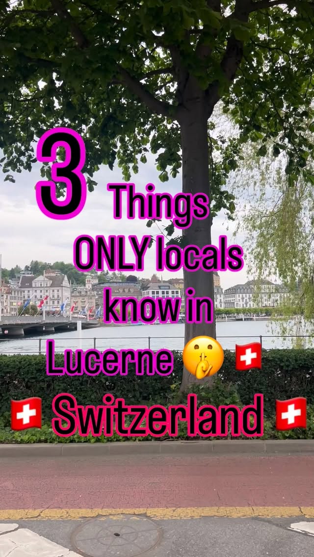 Lucerne Local Secrets: Parks, Views, and Cafes