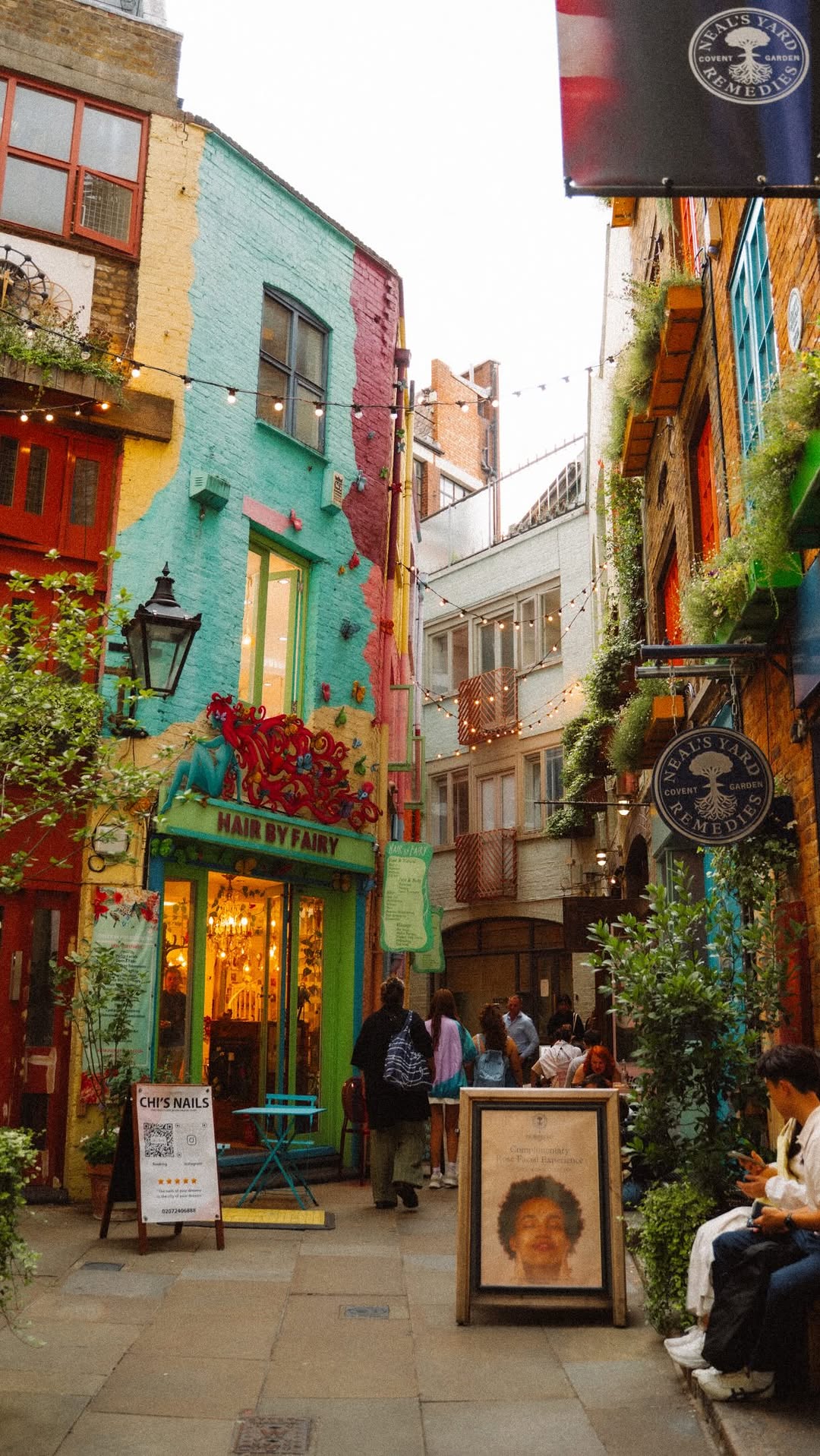 Neal's Yard: London's Colourful Organic Oasis
