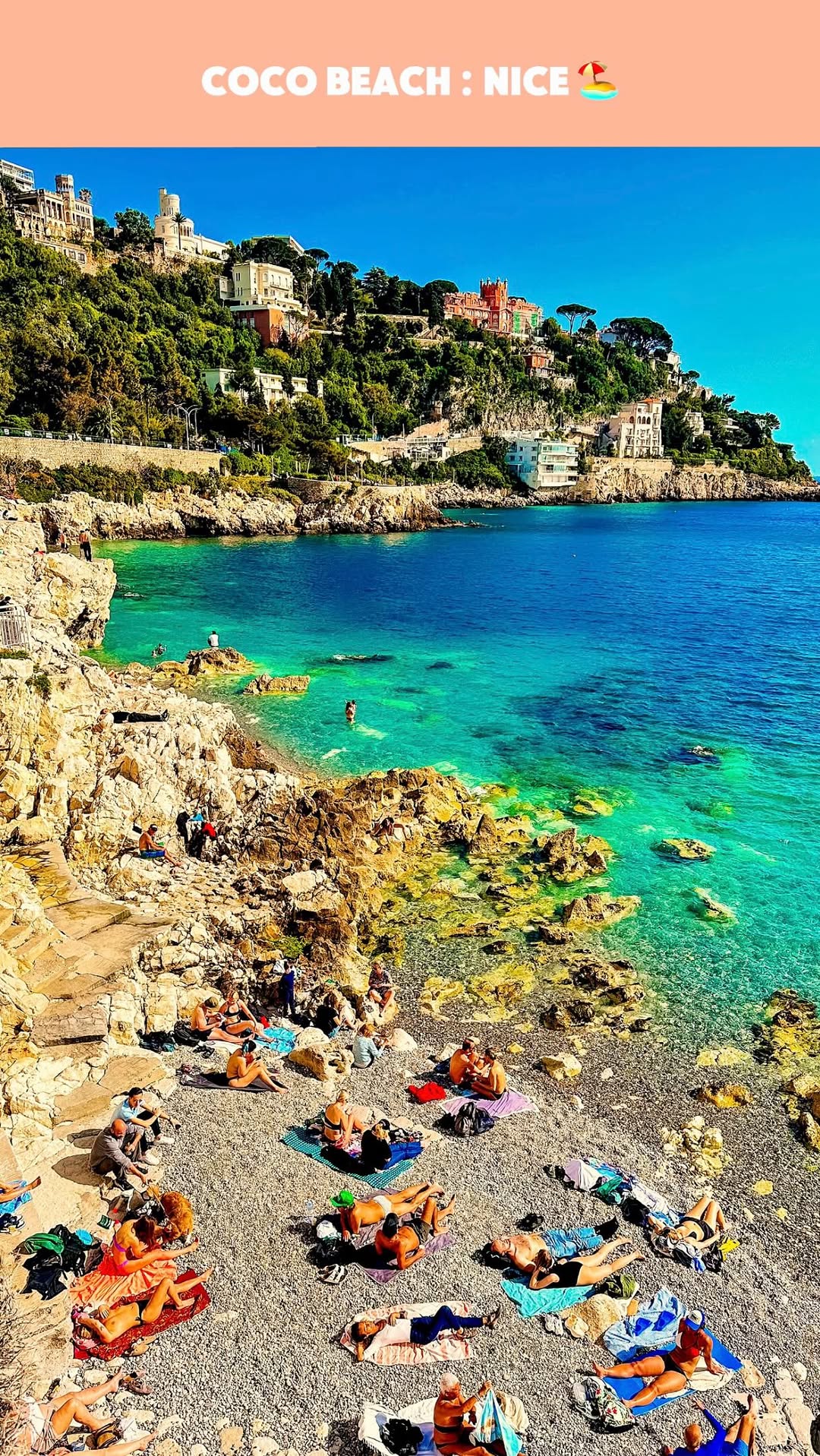 Nice Coastal Spots for Local Swimming and Exploration
