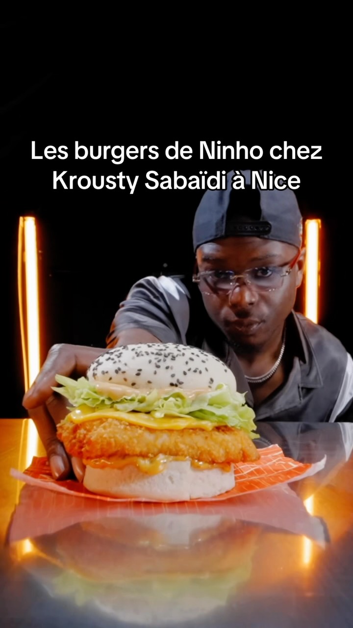 Ninho's Collaboration at Nice Burger Joint
