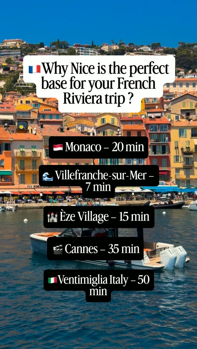 Explore the French Riviera From a Nice Base