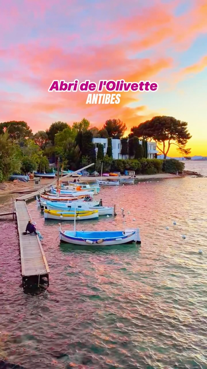 Romantic Sunset Views on the French Riviera
