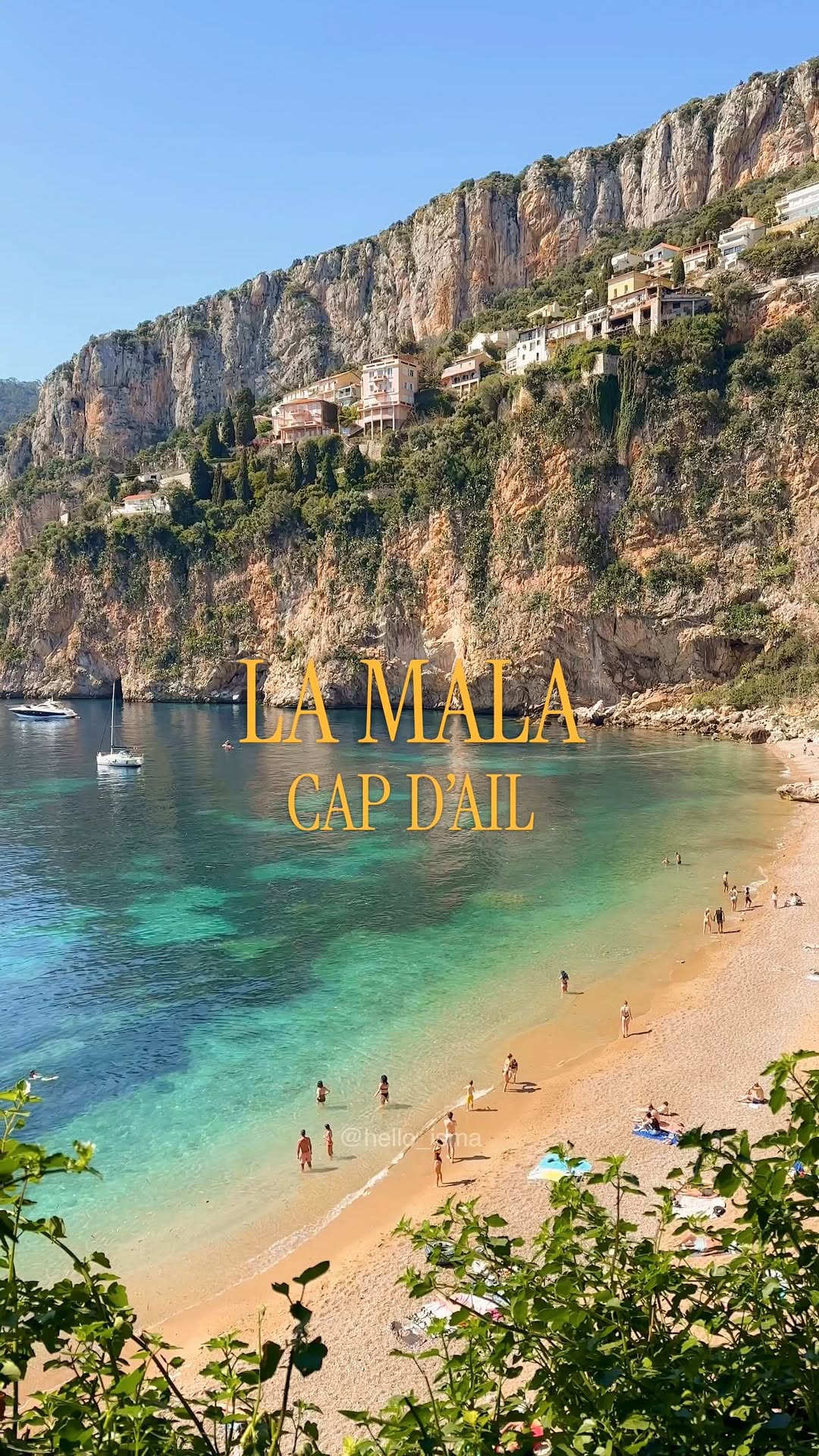 Hidden French Riviera Gem: Plage de la Mala
