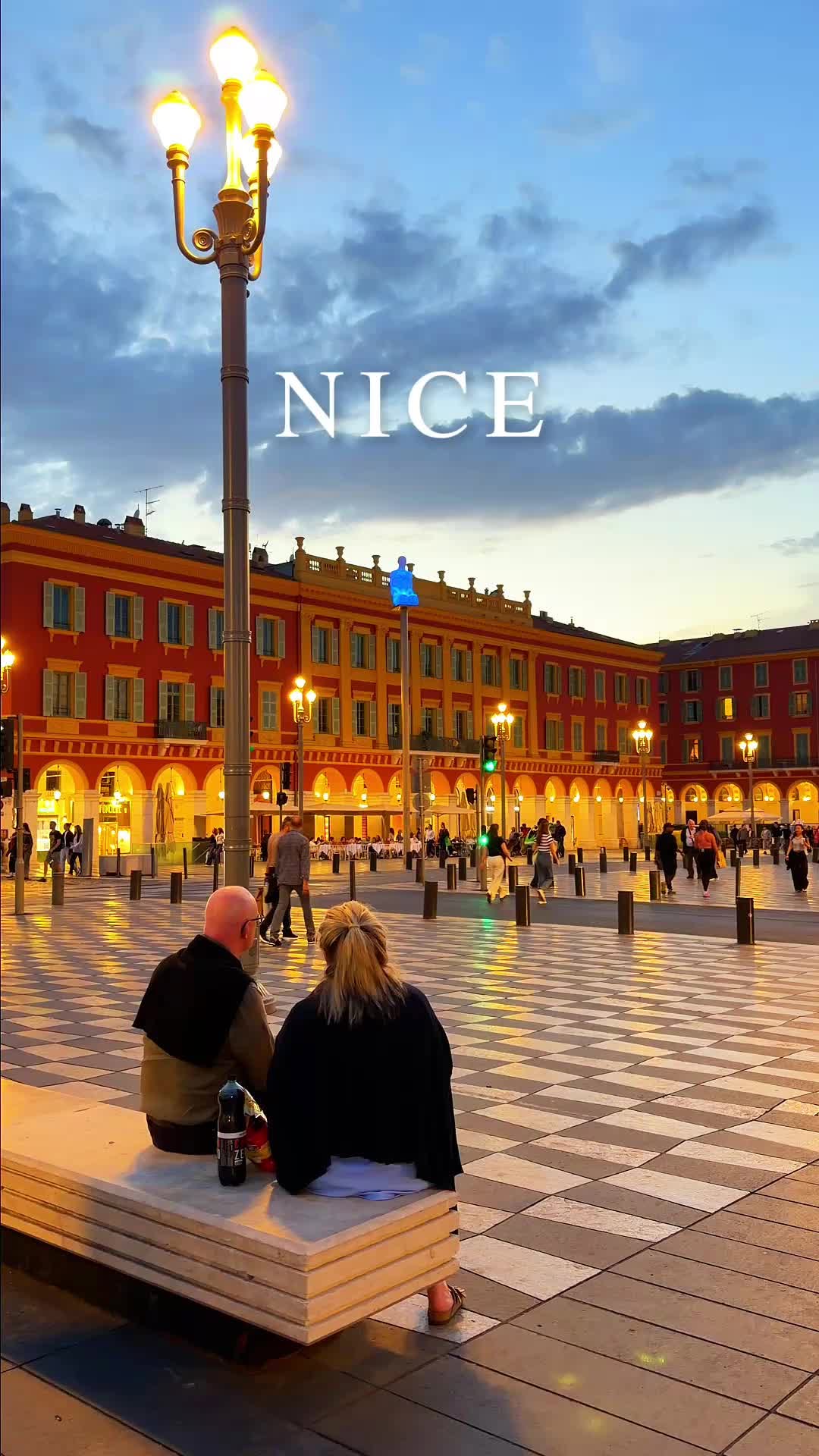 Nice Waterfront Attractions At Sunset