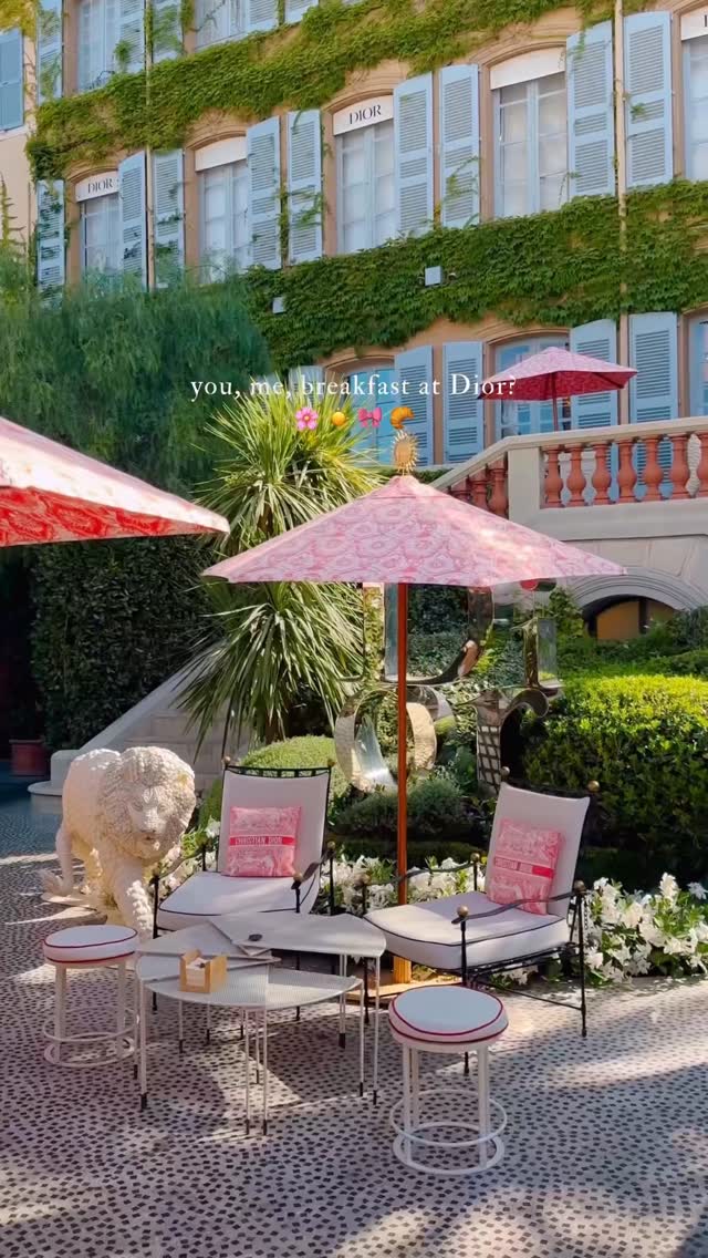 Dior St. Tropez: A Chic Summer Breakfast Destination
