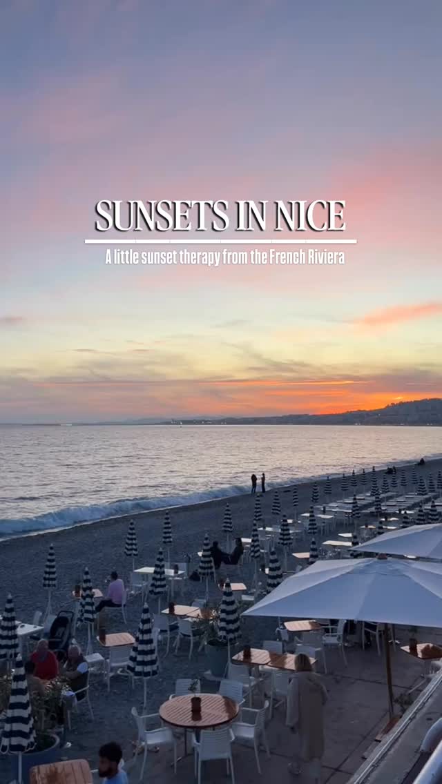Nice's Top Spots For Mediterranean Views And Sunsets