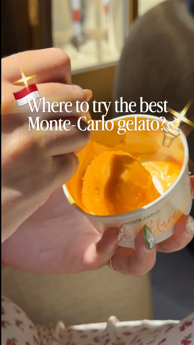 Monaco's Exclusive Gelato at the Casino