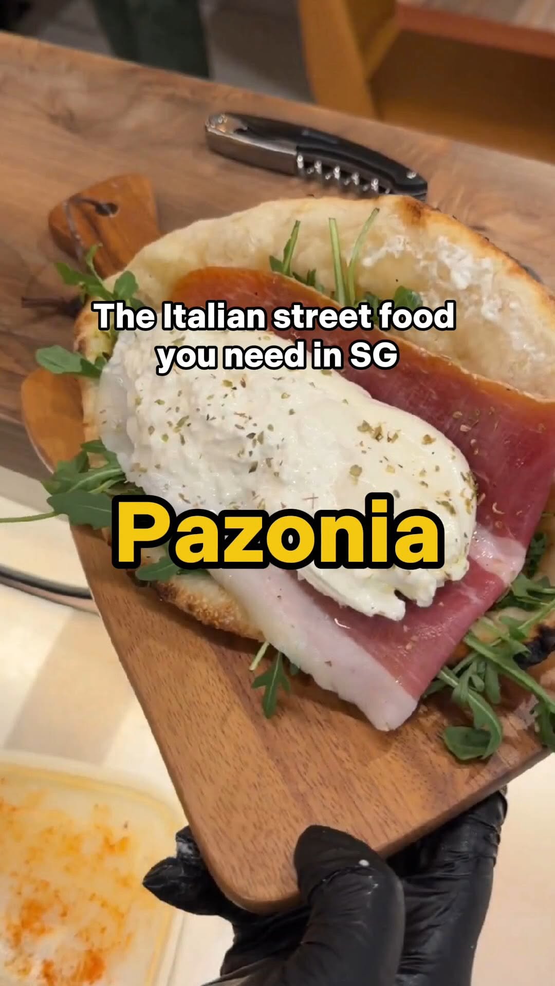 Pazonia Italian Street Food's Panuozzo and Pizza