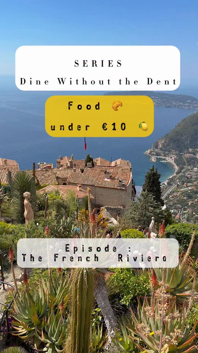 Riviera Eating Under Ten Euros