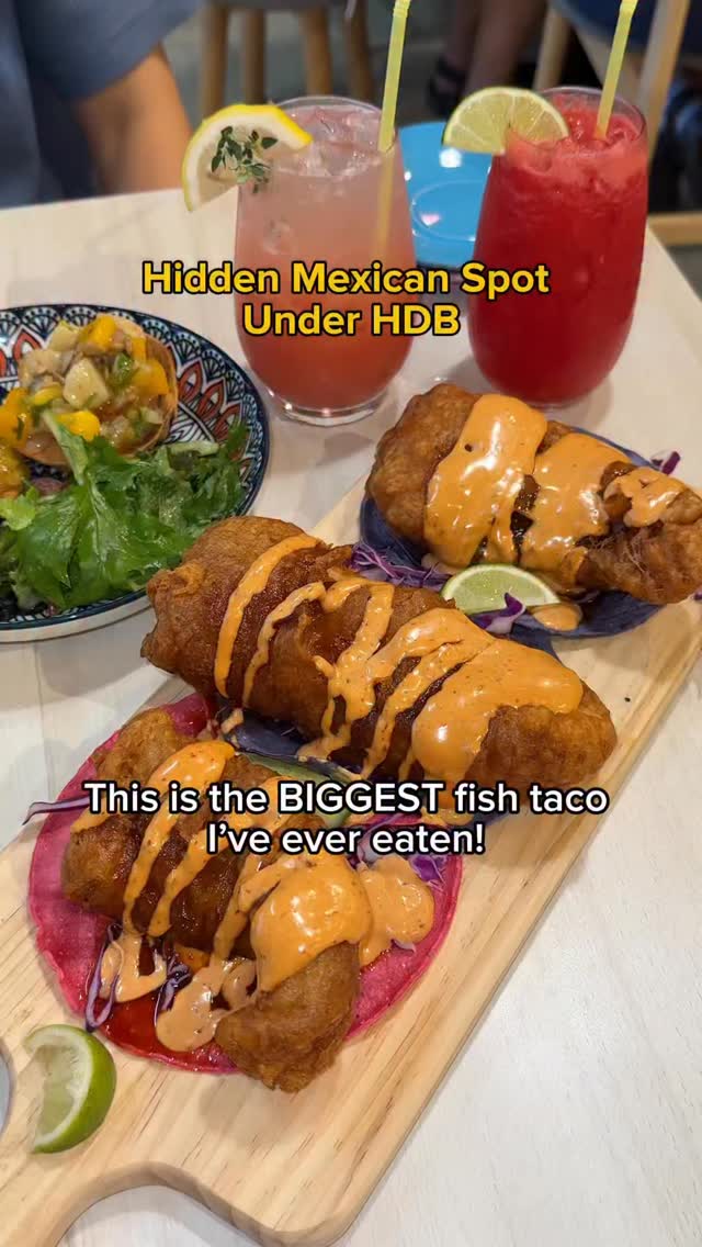 Fuego Mesa Serves Gigantic Fish Tacos