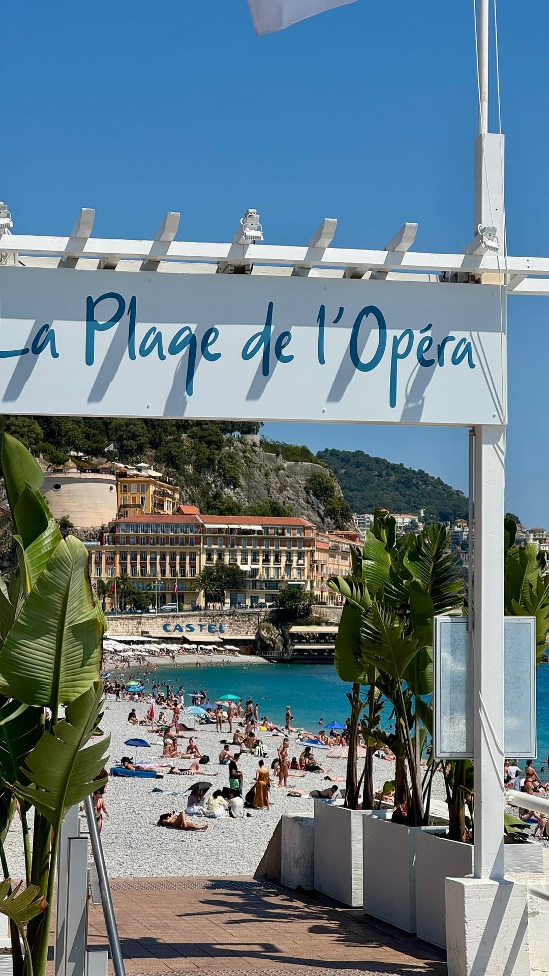 New Opera Beach On Nice's Promenade Des Anglais