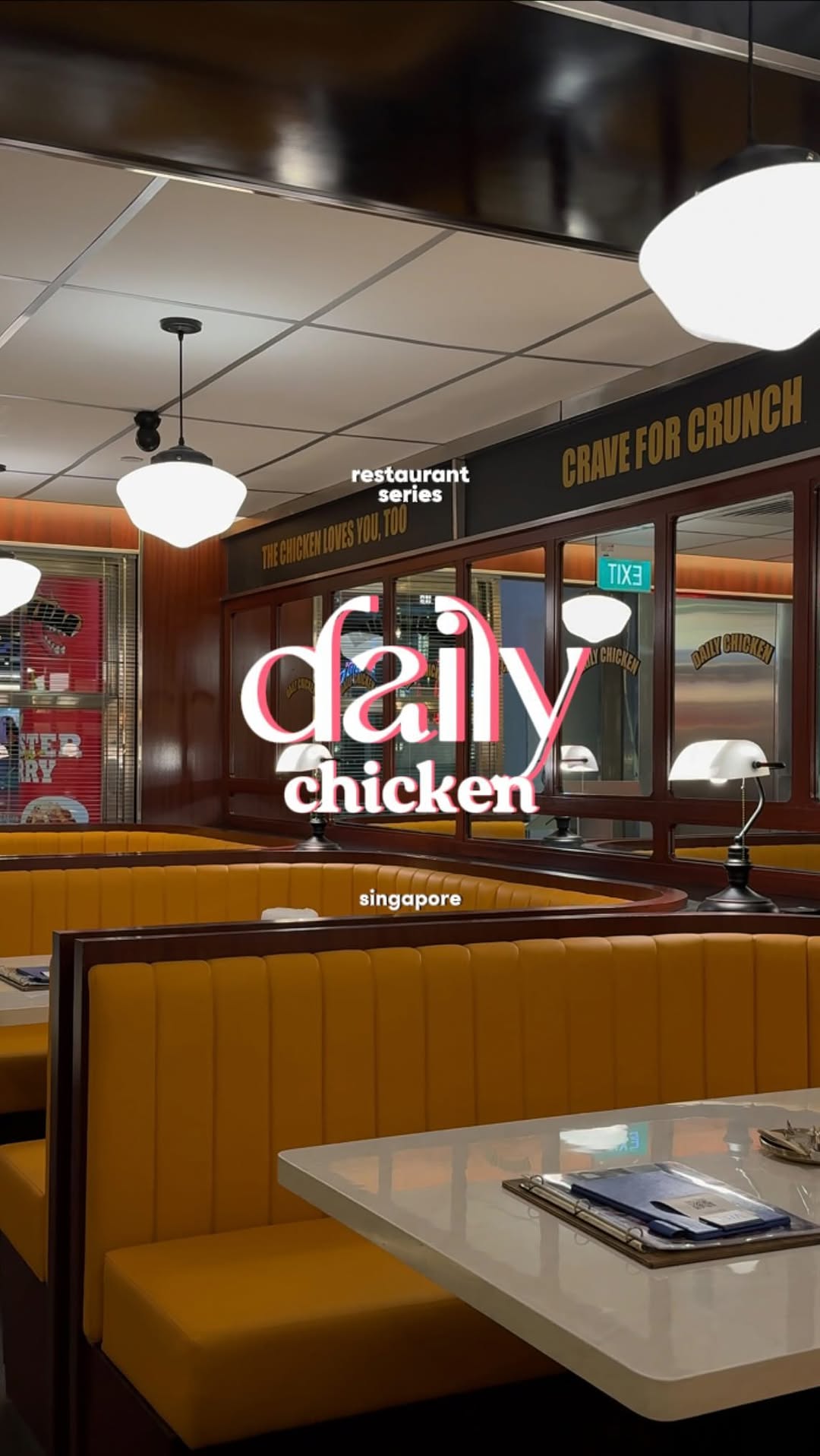 Daily Chicken Opens Retro Korean Diner In Bugis Junction