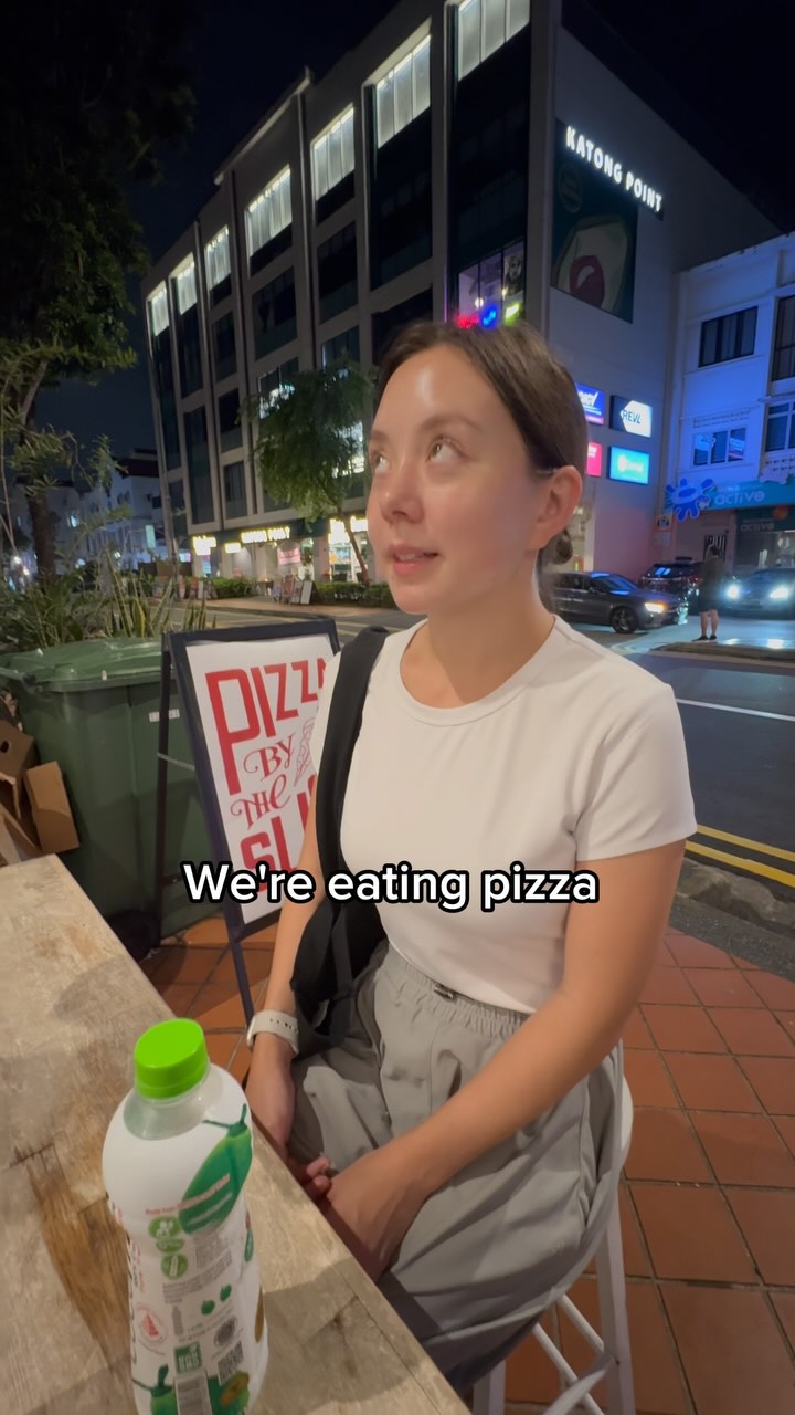 Pizza and Records Joint in Singapore