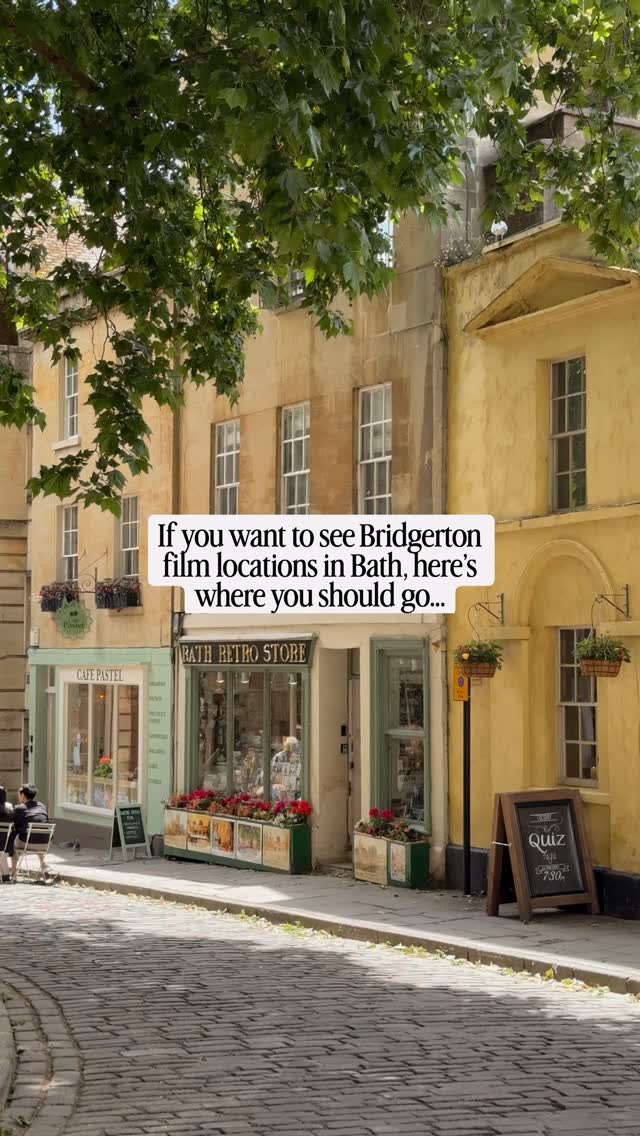 Bridgerton Filming Locations in Bath, UK
