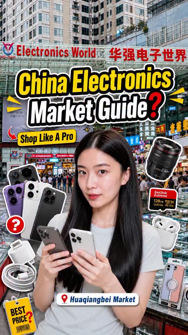 Shenzhen's Mega Electronics Market Shopping Guide