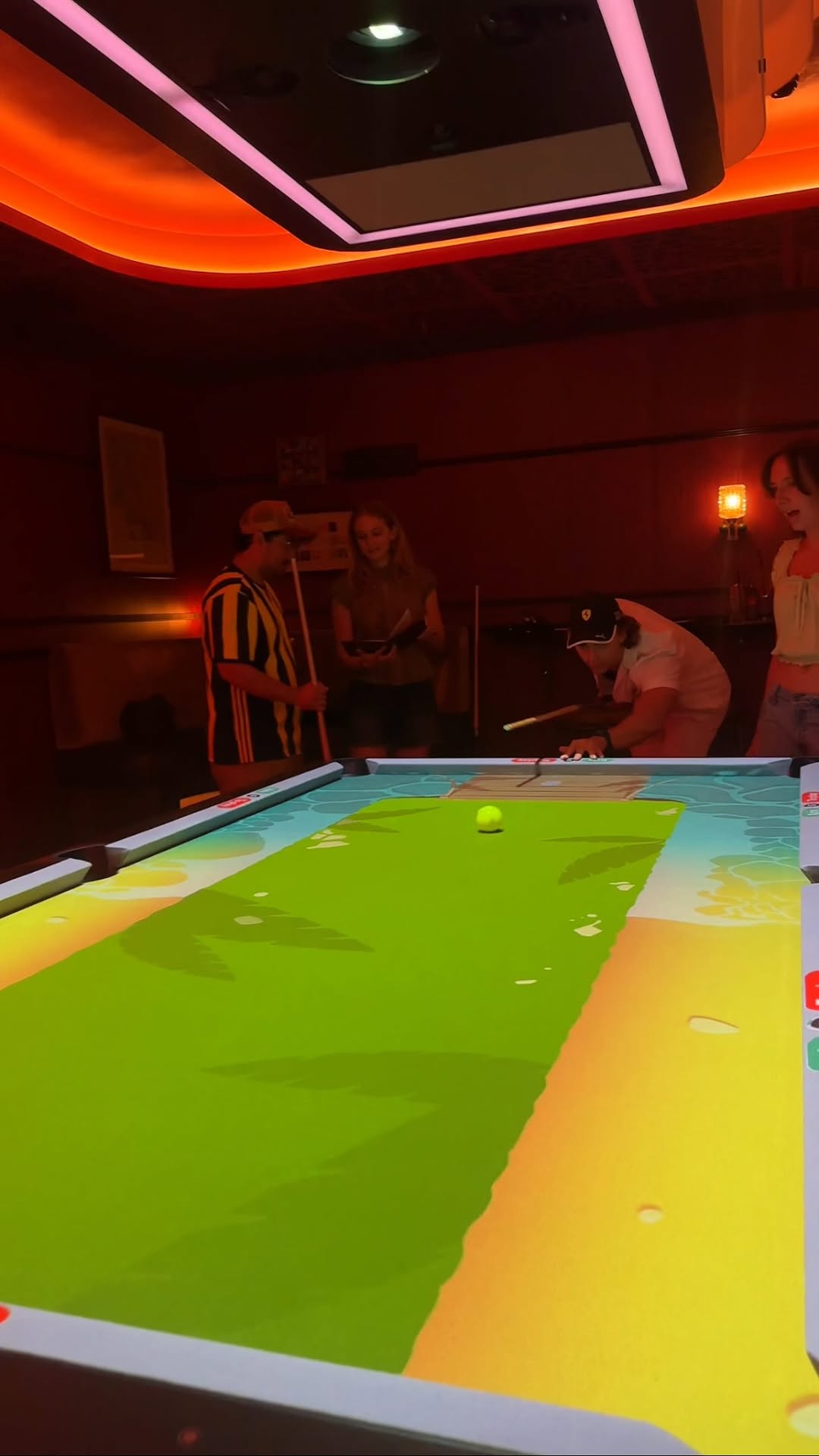Interactive Pool Tables Offer New London Fun