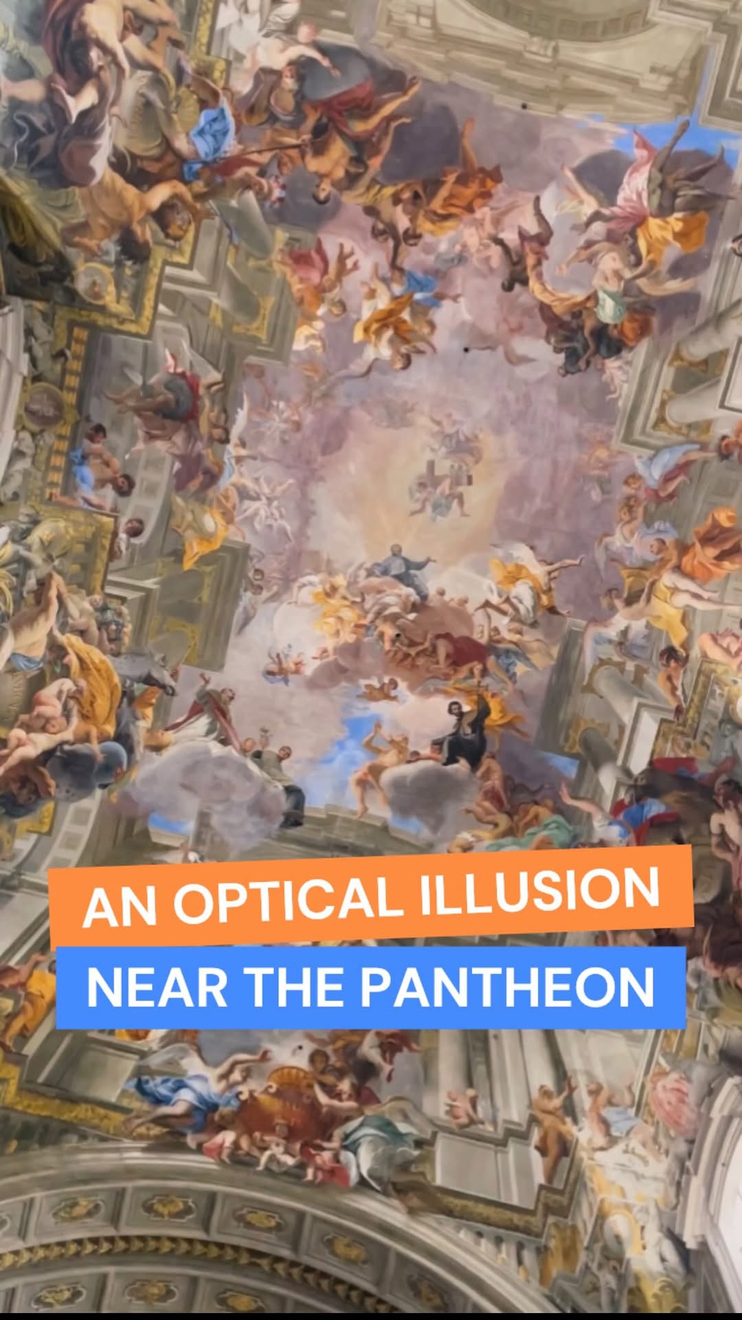 Rome's Churches Boast Dazzling Ceiling Illusions