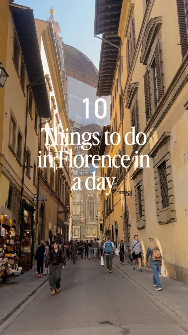 Florence's Duomo, Markets, and Ponte Vecchio
