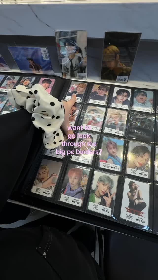 K-Pop Photo Card Haven in Seoul