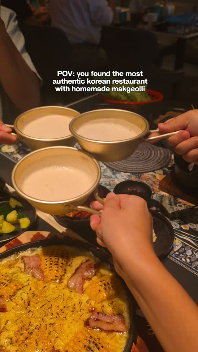 Authentic Korean Restaurant Serves Homemade Makgeolli